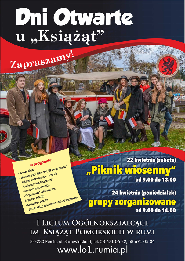 Zdjęcie do newsa Dni Otwarte u "Książąt". Polecamy!