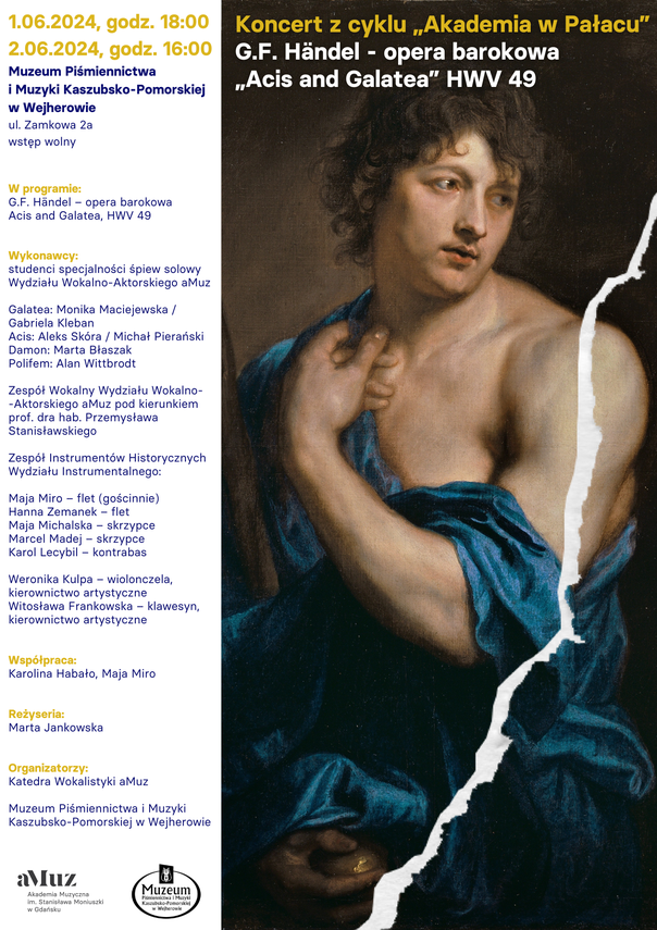 Zdjęcie do newsa „AKADEMIA W PAŁACU”. Opera barokowa