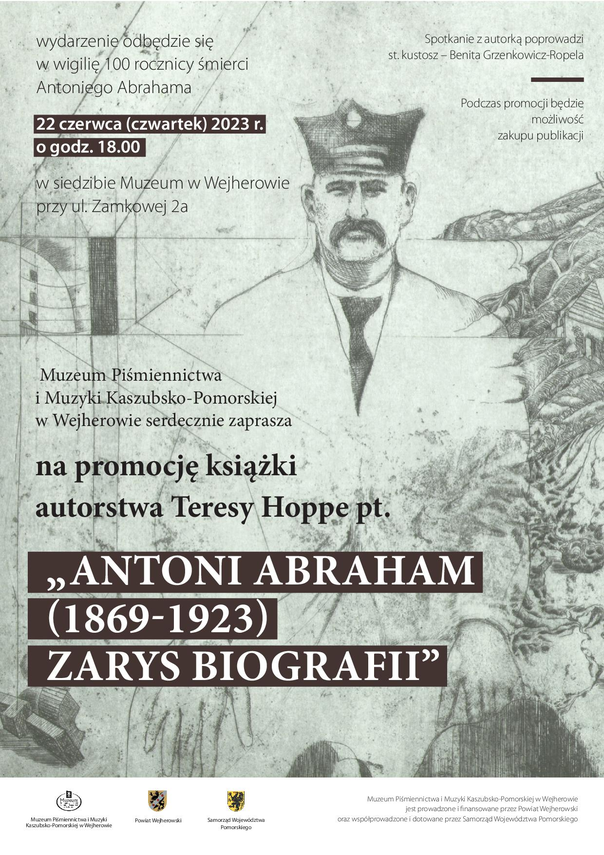 Zdjęcie do newsa Książka o Antonim Abrahamie. Zapraszamy na promocję!