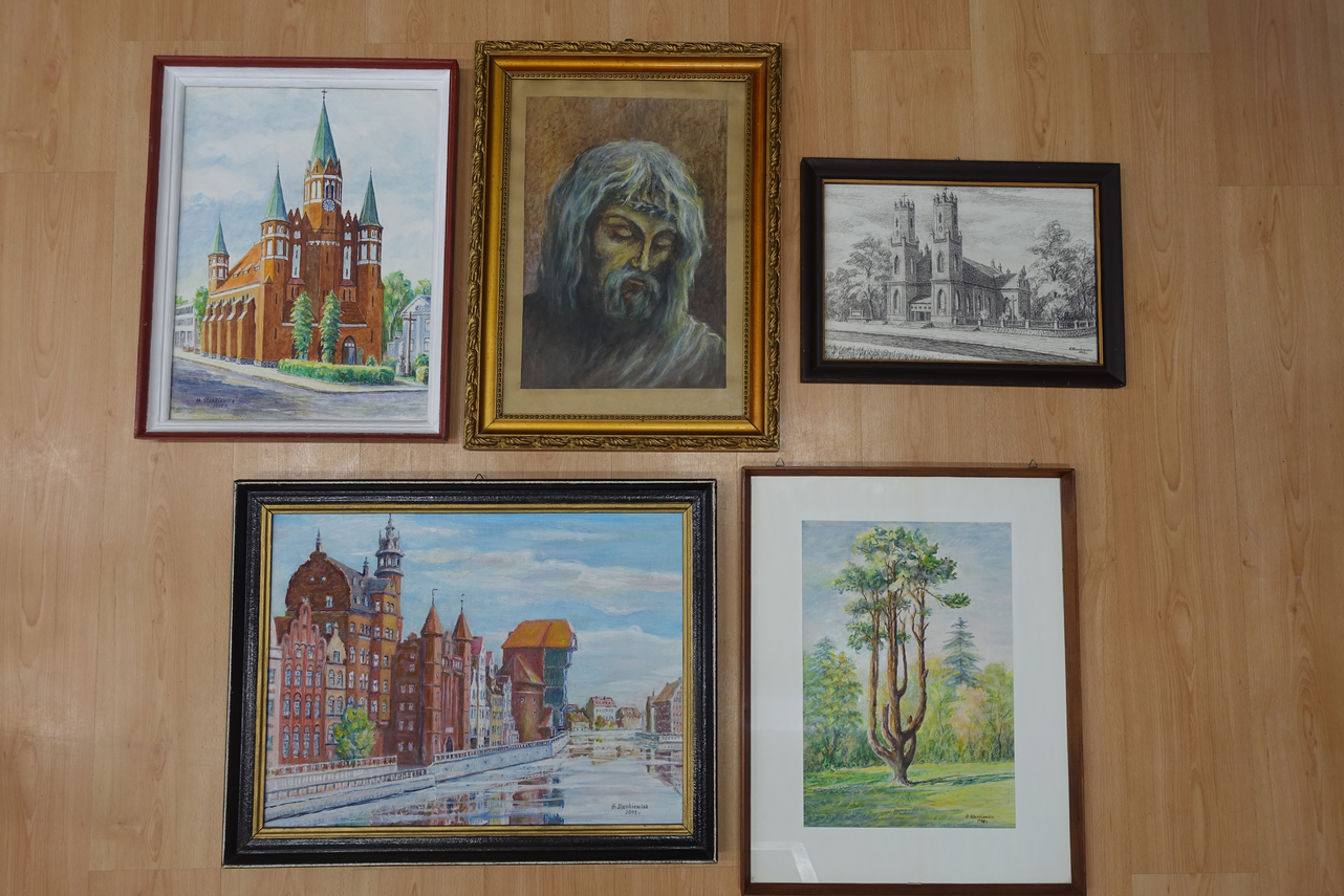 Zdjęcie do newsa Nowe eksponaty. Dar obrazów Henryka Stankiewicza