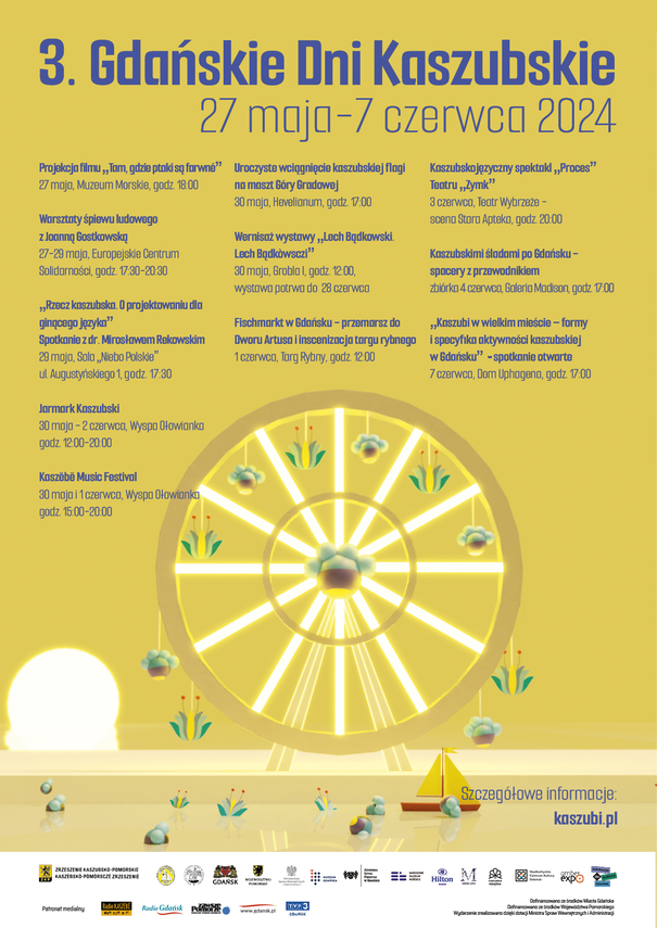 Zdjęcie do newsa Zapraszamy na 3. Gdańskie Dni Kaszubskie
