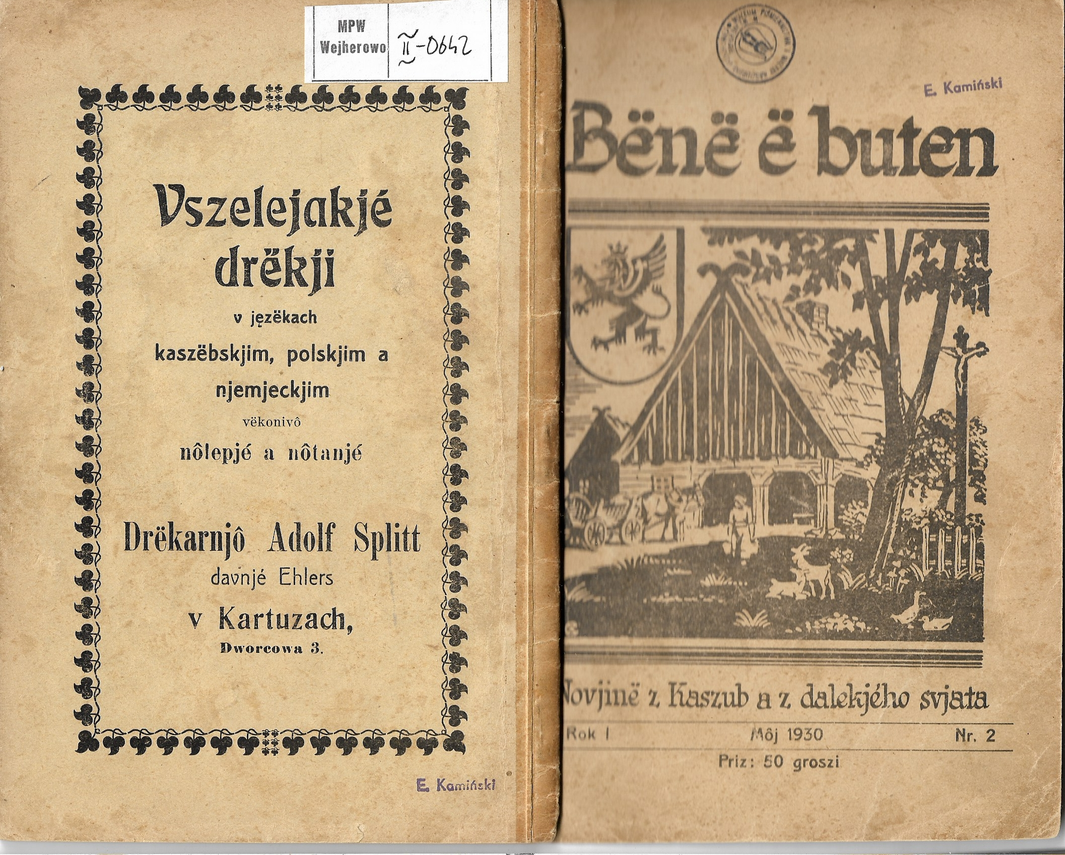 Zdjęcie do newsa BËNË Ë BUTEN. Novjinë z Kaszub a z dalekjého svjata