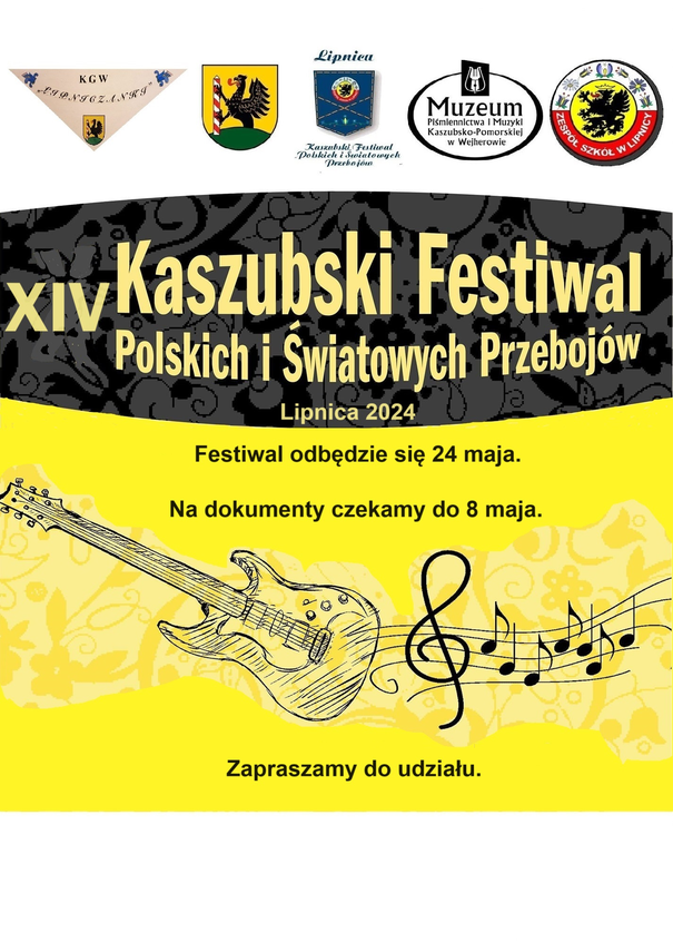 Zdjęcie do newsa XIV KASZUBSKI FESTIWAL POLSKICH I ŚWIATOWYCH PRZEBOJÓW LIPNICA 2024