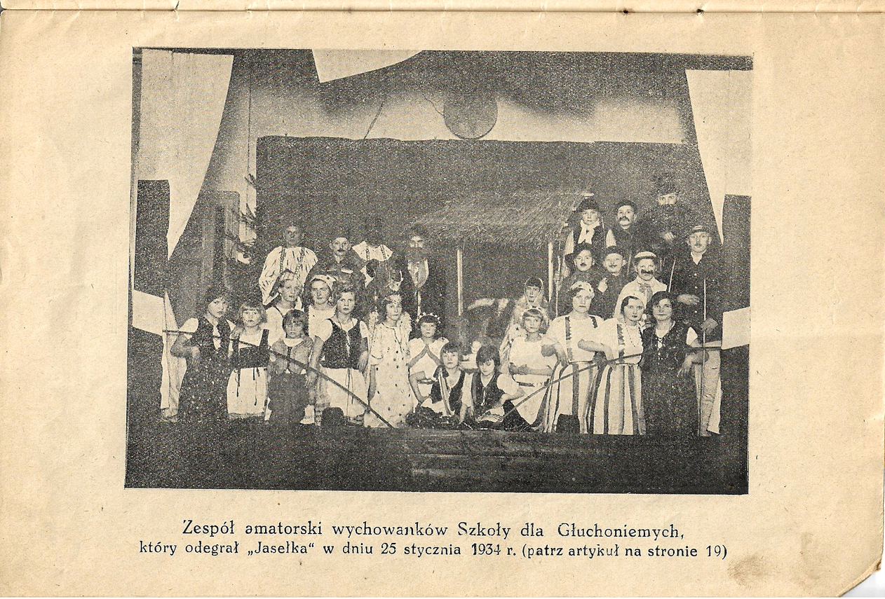 Zdjęcie do newsa GAZETKA SZKOLNA WYCHOWANKÓW SZKOŁY DLA GŁUCHONIEMYCH W WEJHEROWIE