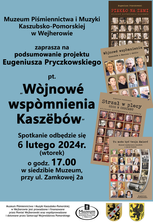 Zdjęcie do newsa Wòjnowé wspòmnienia Kaszëbów. Zapraszamy