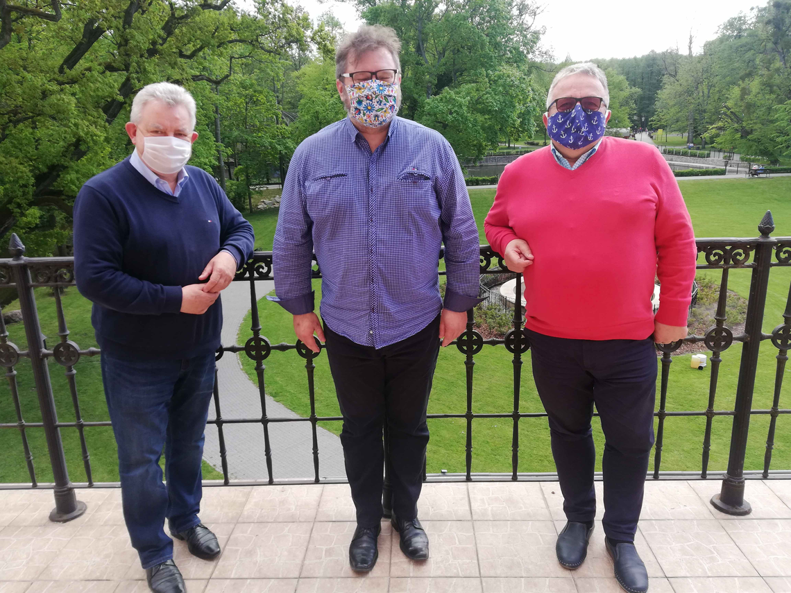 Zdjęcie do newsa Pomorscy senatorowie z wizytą w muzeum. Rozmowy o współpracy