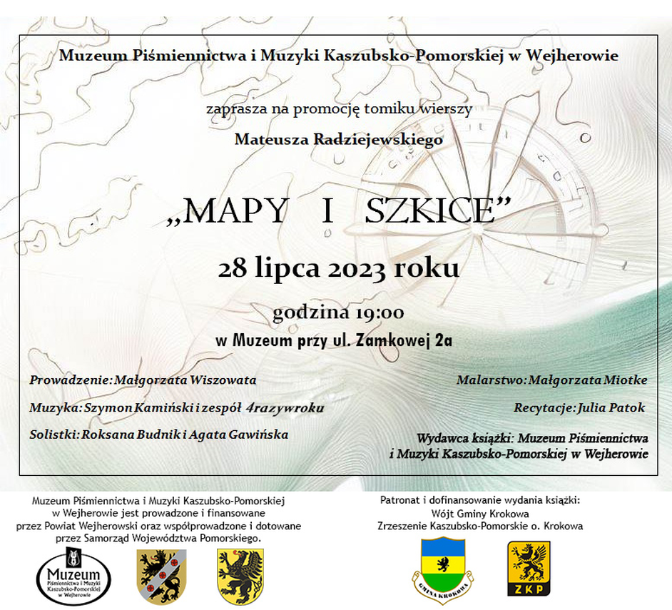 Zdjęcie do newsa Mapy i szkice. Promocja tomiku wierszy