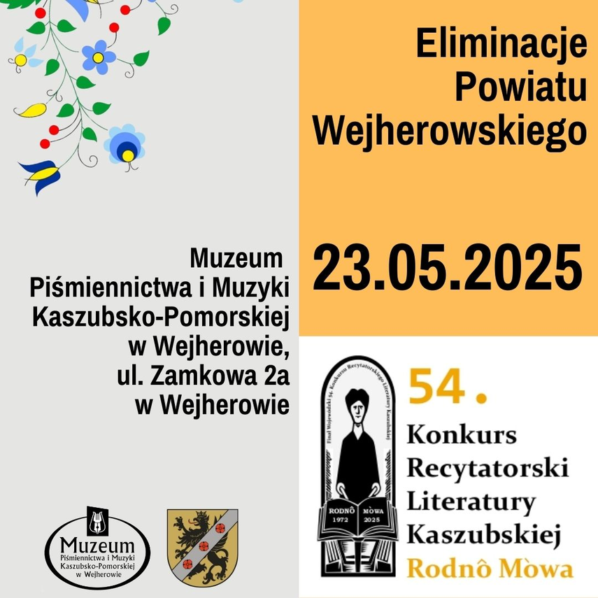 Zdjęcie do newsa 54. Konkurs Recytatorski Literatury Kaszubskiej „Rodnô Mòwa”. Zapraszamy do udziału!