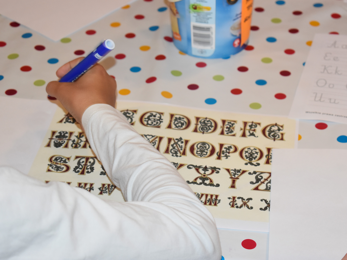 Zdjęcie do newsa Zajęcia z średniowiecznej kaligrafii